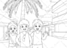 draw coloring pages for kids and children