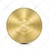 design realistic 2d, 3d cryptocurrency coin, bitcoin, blockchain, nft logo