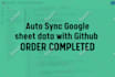 automate your google sheet using app script
