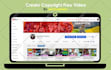 create youtube channel with full setup and design