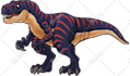 draw dinosaur or monster based your brief