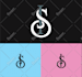 design elegant trendy and luxury monogram logo