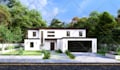 create photorealistic architectural exterior renderings in sketchup