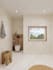 create minimalist interior design, photorealistic visualization for area 5 m2