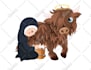 illustrate cute characters and objects for kids