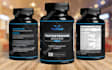 design premium supplement label and packaging design