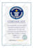 create you guinness world record certificate