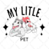 draw mascot vintage  illustration for clothing flag