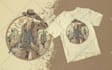 make best illustration in vintage and retro styles