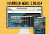 hostinger website design hostinger wordpress website redesign hostinger website