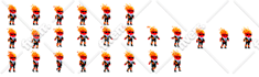create pixel characters with pixel animations