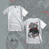 draw t shirt design on graffiti art, japanese art