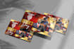 do exceptional event flyer design, postcard or church flyer