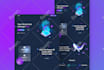 design figma landing page, figma website or website mockup