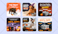 design facebook ads post, meta ad creatives, instagram post, carousel design