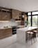 design kitchen interior in 3d and render