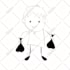 make vector doodle art illustration, doodle wall art, doodle sticker