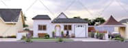 do interior and exterior design with realitic 3d rendering