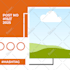 create your instagram post template using canva