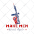 create retro logo cartoon style