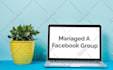 setup and manage your facebook group or page