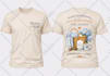 do  custom illustration t shirt design