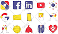create a unique set of icons