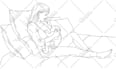 line drawing and vector line art illustration