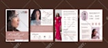 create a professional media kit, ebook for influencers and kol