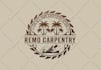 do wood, carpentry, and woodworking logo