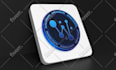 design metaverse token cryptocurrency coin nft blockchain bitcoin logo