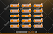 create a custom premium animated full pack overlay for kick twitch youtube