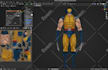 convert 2d to 3d character model 2d sketch to 3d  3d printable model, step file