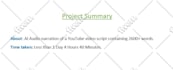 do 1000 words english US female voiceover