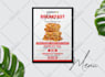 design creative awesome restaurant menu food menu