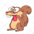 make cute animal vector illustration for you