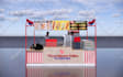make 3d exhibition stand, stall, booth, kiosk designs render