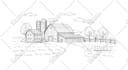 line art illustration, hand drawn, vector line art drawing