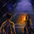 illustrate a fantasy or mythological theme for you