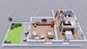 do 3d floor plan and furniture layout of your house