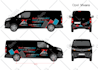 design professional car wrap, van wrap, and vehicle wrap with print ready files