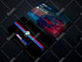 design premium luxury minimalist business card