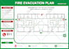 design emergency evacuation plan, fire escape diagram, map for your safety