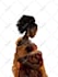 make stunning african american character illustration