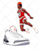 create unique basketball player illustration or sport player