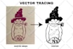 create professional custom graphic designs, logo, and vector redesigns in 24h
