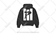 create bold streetwear graphic design for clothing brand