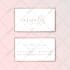 design business card, thank you card