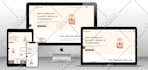 design book author website, ebooks website, course website, ebook landing page