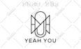 design name logo from initials and letters